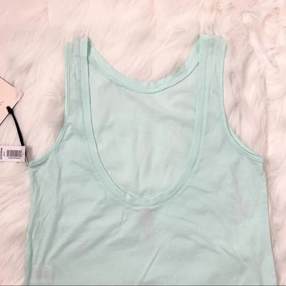 Aritzia Sunday Best Make Peace Tank Top Light green blue Size Sleeveless XS - Picture 12 of 14